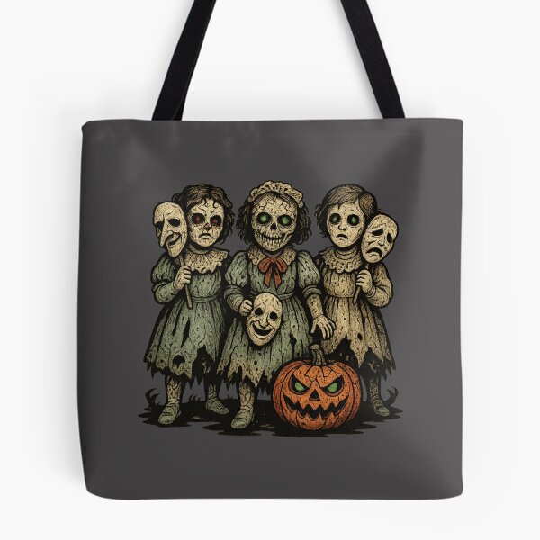 Item preview, Porcelain Doll Masquerade – Vintage Horror Halloween Design designed and sold by Altered Array, LLC.
