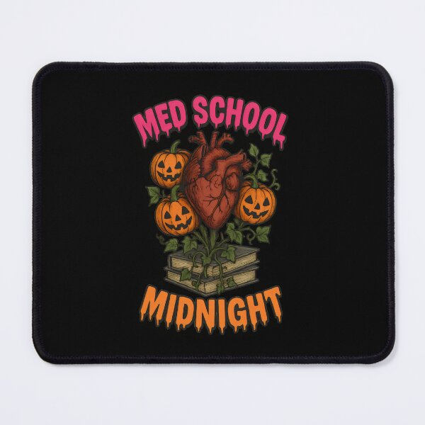 Item preview, Med School Midnight – Halloween Floral Anatomy Heart & Pumpkin Bouquet for Medical Students designed and sold by ClinicalHubs.