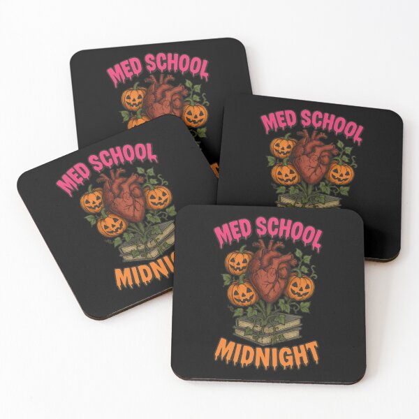 Item preview, Med School Midnight – Halloween Floral Anatomy Heart & Pumpkin Bouquet for Medical Students designed and sold by ClinicalHubs.