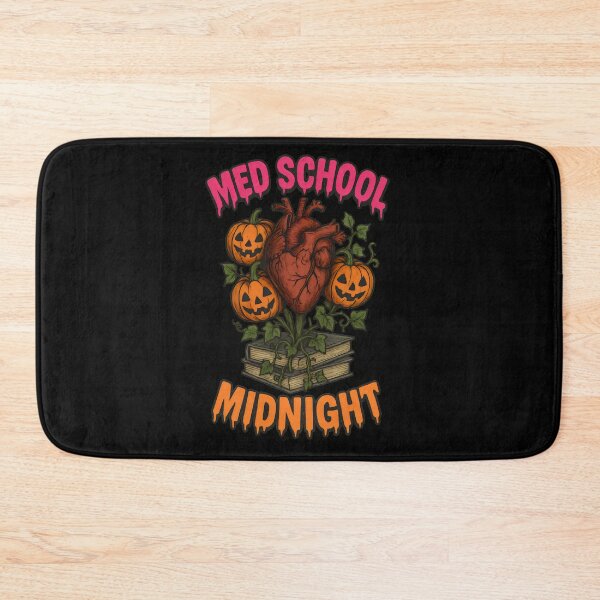 Item preview, Med School Midnight – Halloween Floral Anatomy Heart & Pumpkin Bouquet for Medical Students designed and sold by ClinicalHubs.