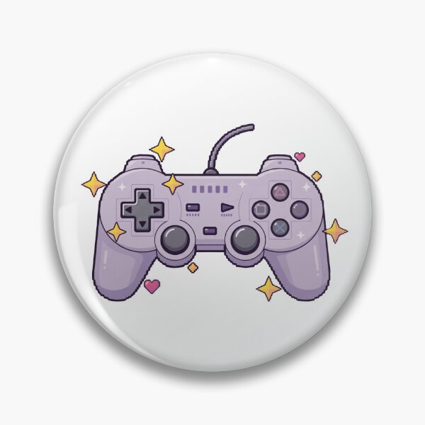 Item preview, Purple PlayStation Video Game Controller Design designed and sold by Thousandfurrs.