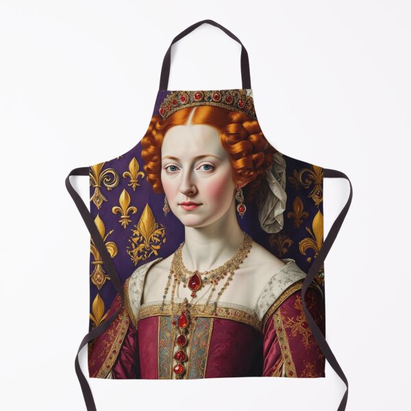 Item preview, Ornate portrait of Queen Elizabeth I of England designed and sold by Vintage Designs +.