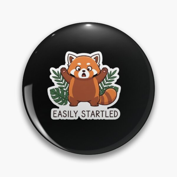 Item preview, Dramatic Red Panda: Easily Startled designed and sold by LaElee.