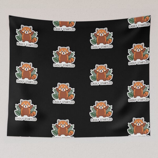 Item preview, Dramatic Red Panda: Easily Startled designed and sold by LaElee.