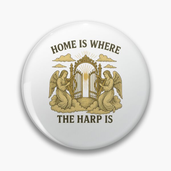 Item preview, Home Is Where The Harp Is T-Shirt designed and sold by MSX Designs.