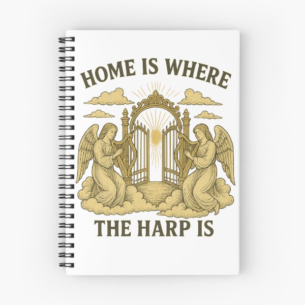 Item preview, Home Is Where The Harp Is T-Shirt designed and sold by MSX Designs.