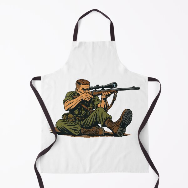 Item preview, Comic Military Bold Sniper designed and sold by RAWLIFEGRAPHIC.