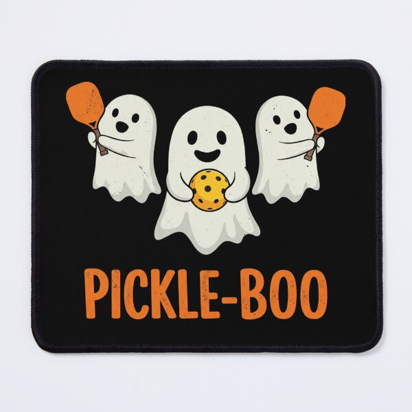Item preview, Pickle-Boo Funny Ghost Halloween Pickleball  designed and sold by ArtFromBeyond.