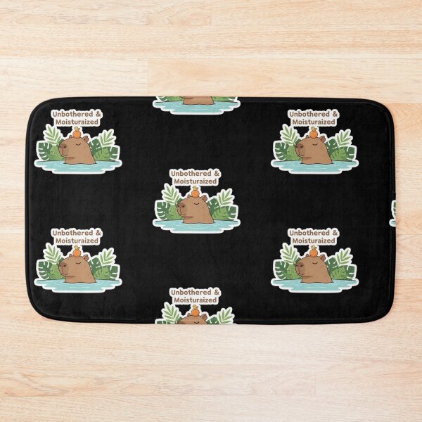 Item preview, Zen Capybara: Unbothered Moisturized designed and sold by LaElee.