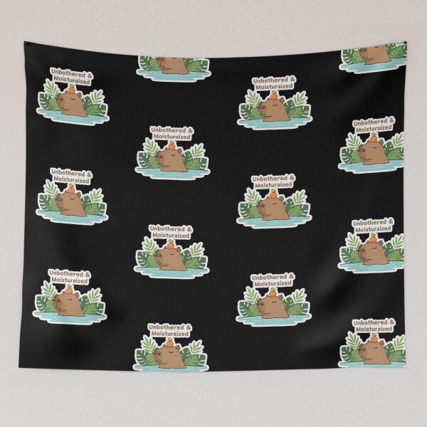 Item preview, Zen Capybara: Unbothered Moisturized designed and sold by LaElee.