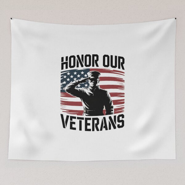 Item preview, Honor Our Veterans - Veterans Day designed and sold by Enea Kelo.
