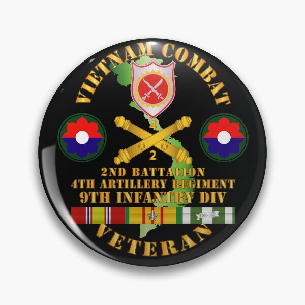 Item preview, Army - Vietnam Combat Veteran w 2nd Bn 4th Artillery - 9th ID designed and sold by Military Insignia Products.