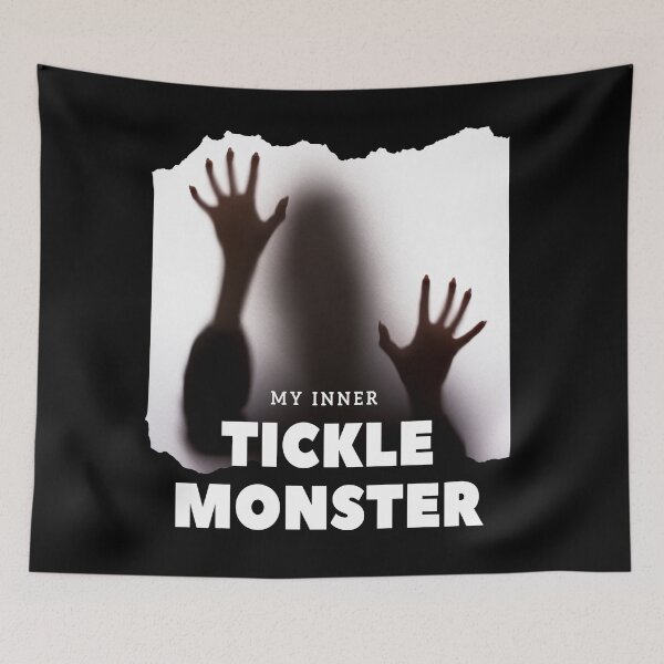 Item preview, My Inner Tickle Monster – Dark Humor Design designed and sold by AEROSPACE-IND.