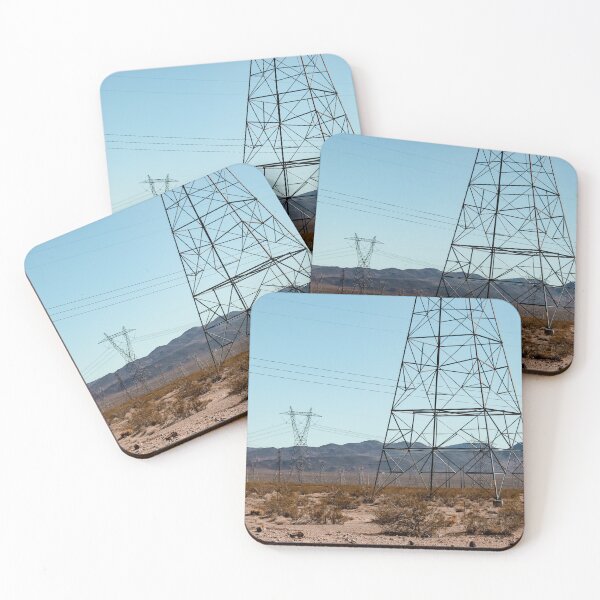Item preview, Desert Power Lines Nevada designed and sold by Scorsoni Media.