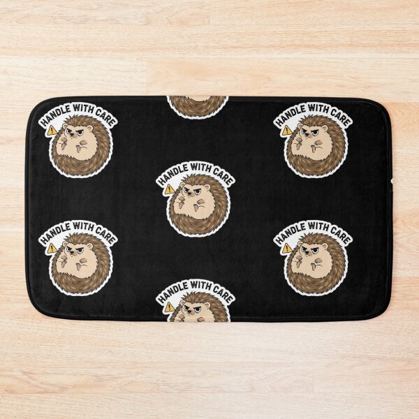 Item preview, Grumpy Hedgehog: Handle With Care designed and sold by LaElee.