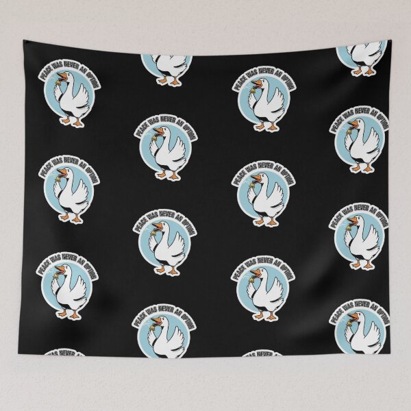 Item preview, Chaotic Goose Meme: Peace Was Never an Option designed and sold by LaElee.