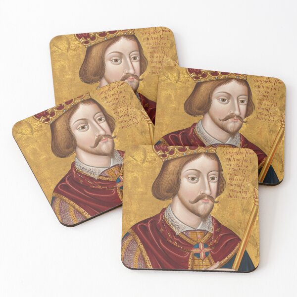 Item preview, King James I of England Medieval portrait art designed and sold by Vintage Designs +.