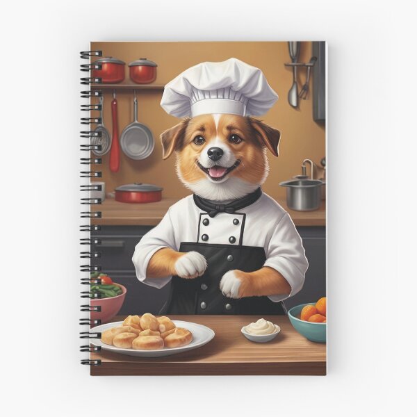 Item preview,  Chef  Dog Cooking Food Funny Dog Kitchen Art designed and sold by Angelsartsandpattern.