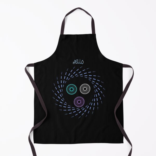 Item preview, colourful face Hello world designed and sold by godPapa.