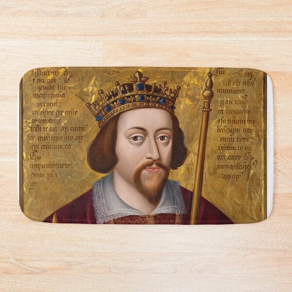 Item preview, King James I of England Medieval portrait art designed and sold by Vintage Designs +.