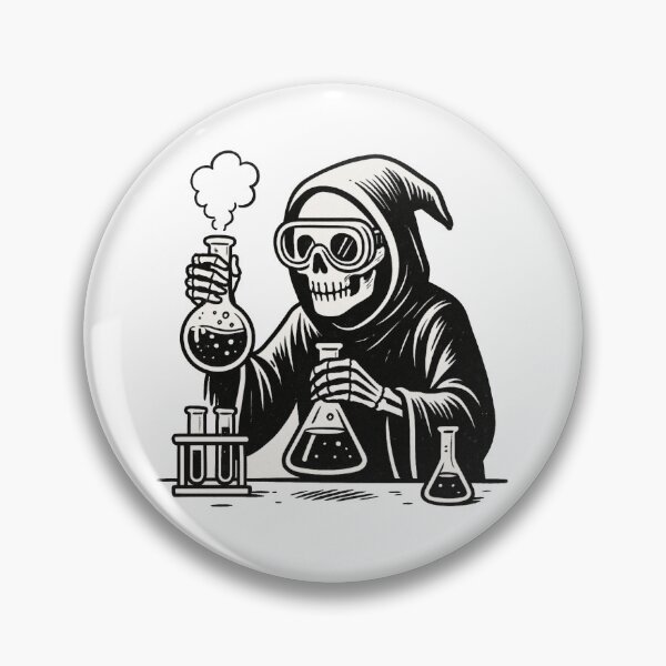 Item preview, Death in Chemistry Class designed and sold by pnknessprojects.