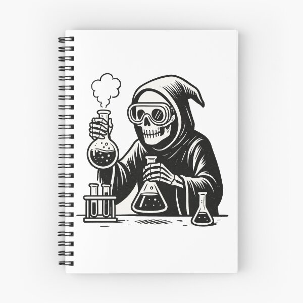 Item preview, Death in Chemistry Class designed and sold by pnknessprojects.