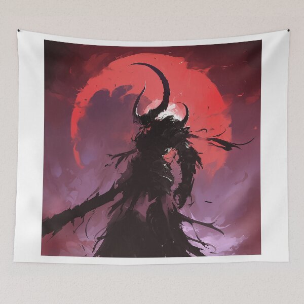 Item preview, Demon Under Crimson Moon designed and sold by Christian Weiss.