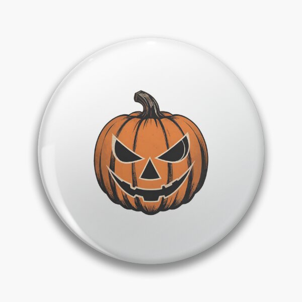 Item preview, Vintage Pumpkin, Retro Halloween, Halloween Pumpkin, Halloween Art, Creepy Pumpkin, Spooky Pumpkin, Retro Design, Pumpkin Season designed and sold by Ciarka.