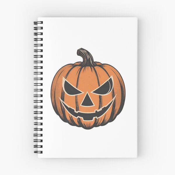 Item preview, Vintage Pumpkin, Retro Halloween, Halloween Pumpkin, Halloween Art, Creepy Pumpkin, Spooky Pumpkin, Retro Design, Pumpkin Season designed and sold by Ciarka.