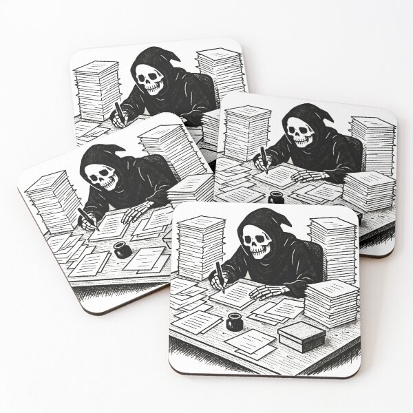 Item preview, Death's 9-5 Job designed and sold by pnknessprojects.