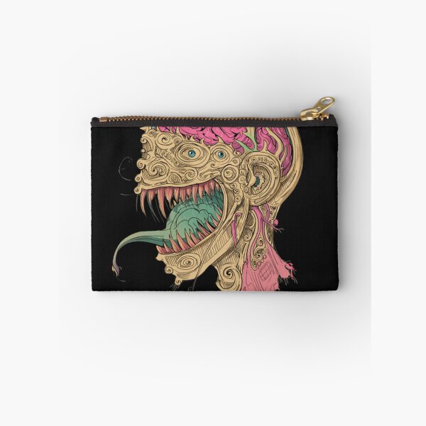 Item preview, Horror monster vampiric skull terror of evil illustration art designed and sold by Vintage Designs +.