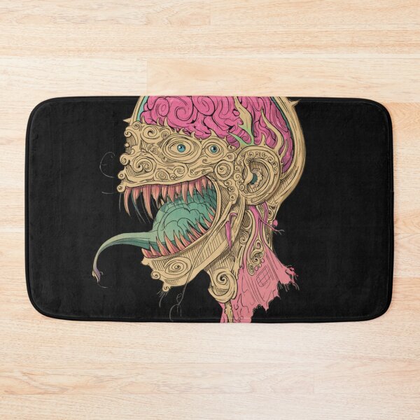 Item preview, Horror monster vampiric skull terror of evil illustration art designed and sold by Vintage Designs +.