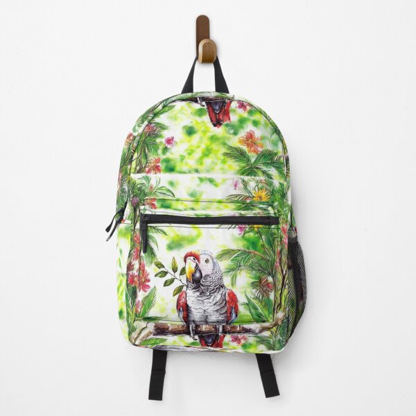 Item preview, Parrot in rain forest designed and sold by Palmtree94.