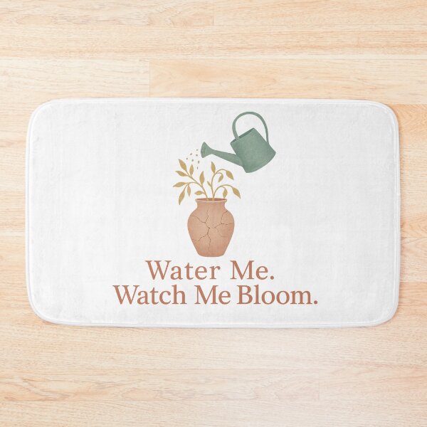 Item preview, Water Me Watch Me Bloom | Cracked Vase Growth Affirmation Sticker & Printable Wall Art | Printable Sticker | Fridge Magnet designed and sold by HerDreamCodes.