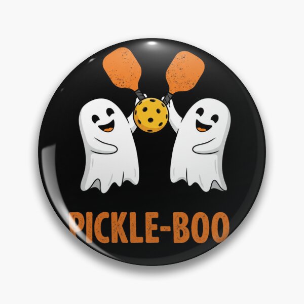 Item preview, Pickle-Boo Funny Ghost Halloween Pickleball  designed and sold by ArtFromBeyond.
