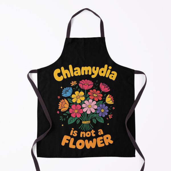 Item preview, Chlamydia is Not a Flower – Funny Health Awareness Floral designed and sold by pixelated_echoes.
