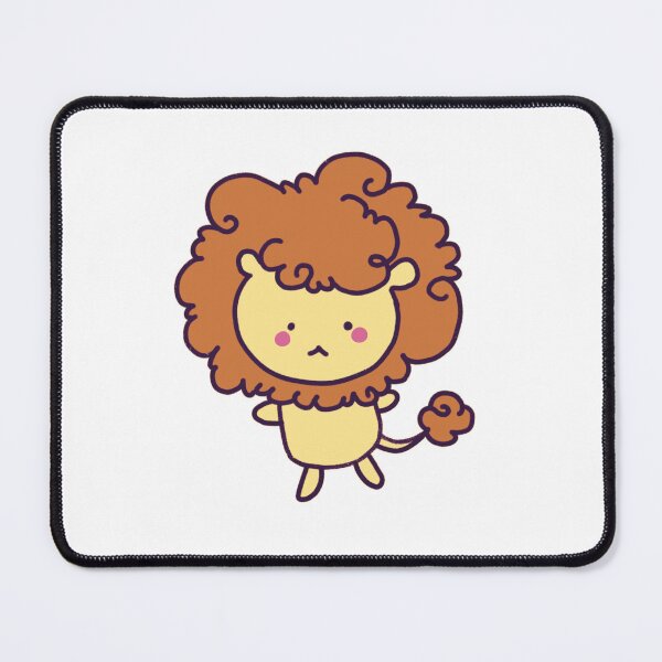 Item preview, A Cute Little Lion designed and sold by ajolotearte.