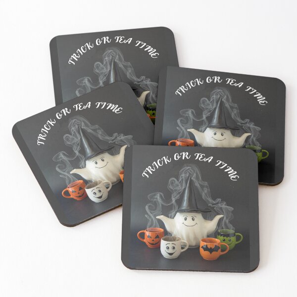 Item preview, Trick-or-Tea Time – Witchy Tea Lover Shirt for Cozy Halloween Sips & Spooky Sweets designed and sold by Mythic Tide.