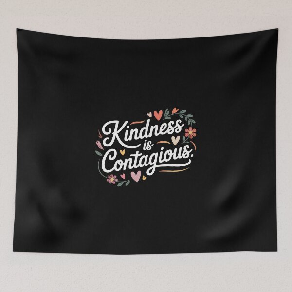 Item preview, The Contagious Heart - World Kindness Day designed and sold by Enea Kelo.