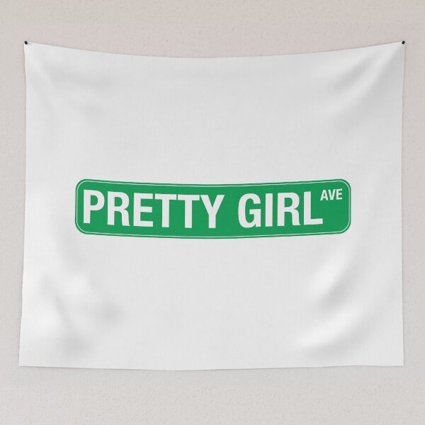 Item preview, Pretty Girl Ave (Green) designed and sold by potatome.