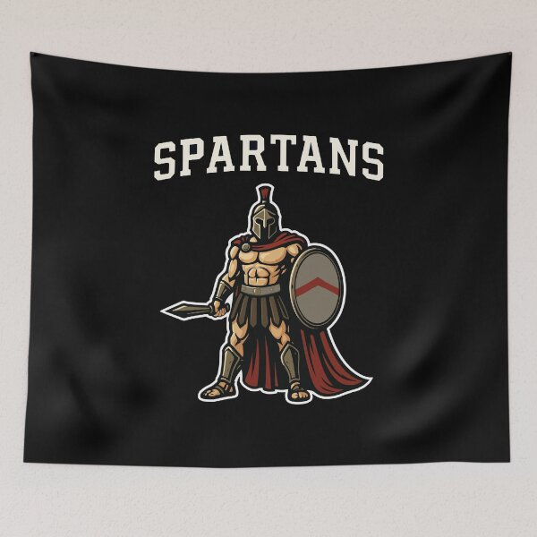 Item preview, Spartans Athletic Department designed and sold by Q Art & Design .