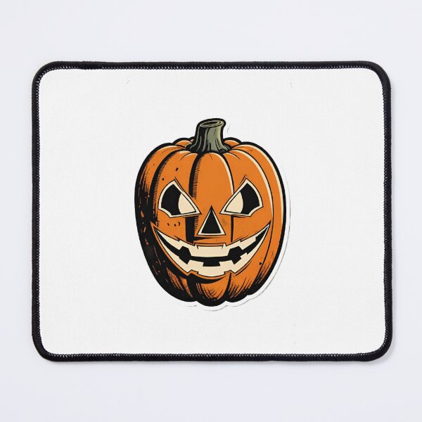 Item preview, Vintage Pumpkin, Retro Halloween, Halloween Pumpkin, Halloween Art, Creepy Pumpkin, Spooky Pumpkin, Retro Design, Pumpkin Season designed and sold by Ciarka.