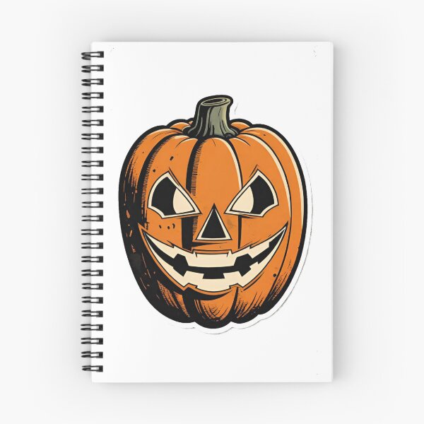 Item preview, Vintage Pumpkin, Retro Halloween, Halloween Pumpkin, Halloween Art, Creepy Pumpkin, Spooky Pumpkin, Retro Design, Pumpkin Season designed and sold by Ciarka.