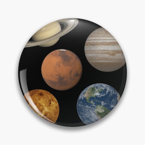 Item preview, Pack Mercury, Venus, Earth, Mars, Jupiter, Saturn designed and sold by DibujandoPorfa.