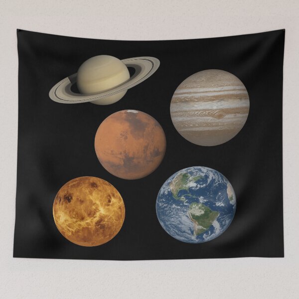 Item preview, Pack Mercury, Venus, Earth, Mars, Jupiter, Saturn designed and sold by DibujandoPorfa.