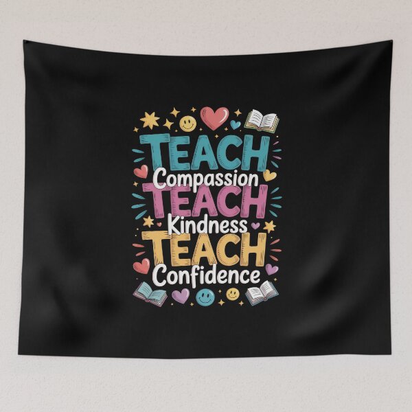 Item preview, Teach Compassion, Teach Confidence - World Kindness Day designed and sold by Enea Kelo.