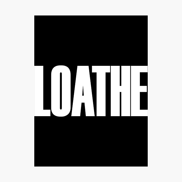 Item preview, Loathe HD Logo designed and sold by KPopverse2.