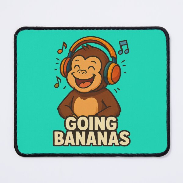 Item preview, Happy Monkey Going Bananas With Music designed and sold by ArtComixHaven.