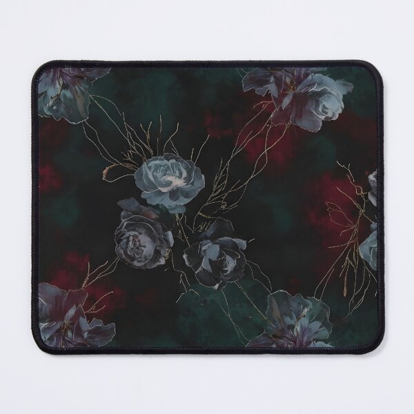 Item preview, Midnight Garden | Dark Moody Floral Botanical Pattern designed and sold by NanoBanana.