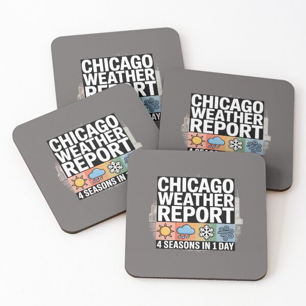 Item preview, "Chicago Weather Report – Four Seasons in One Day" designed and sold by HolisticFurArt.